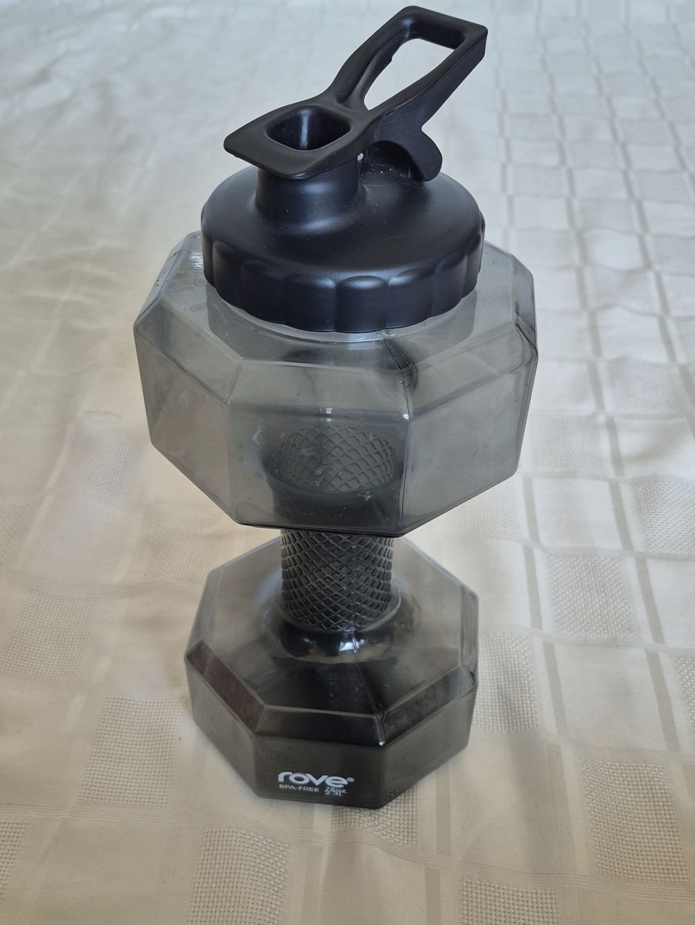 ROVE Black Dumbbell Water Bottle 78oz - 2.3L